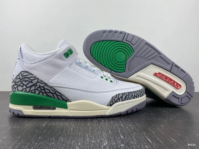Bmlin Shoes Retro CK9246-136 3 Green Jordan Lucky (W) 0711